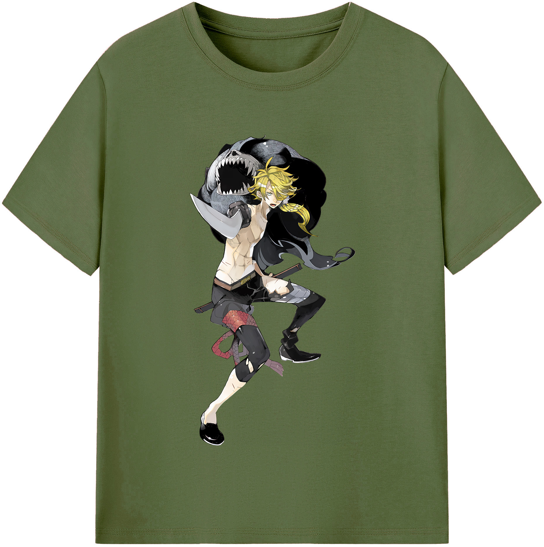 （画像用） 刀剣乱舞 Touken Ranbu 綿100％半袖Tシャツ（フロントプリント）